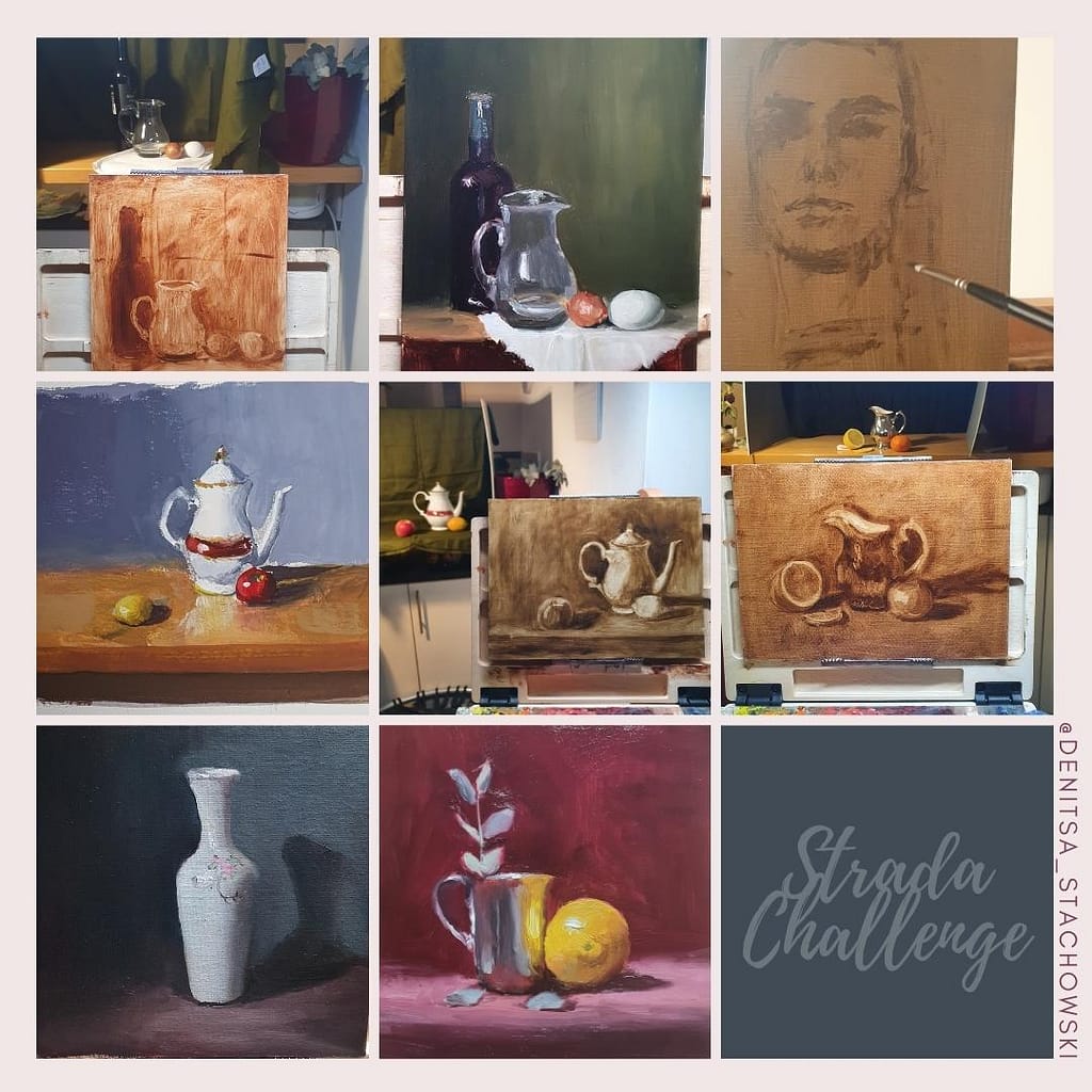 Strada Easel Challenge 4